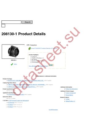 208130-1 datasheet  